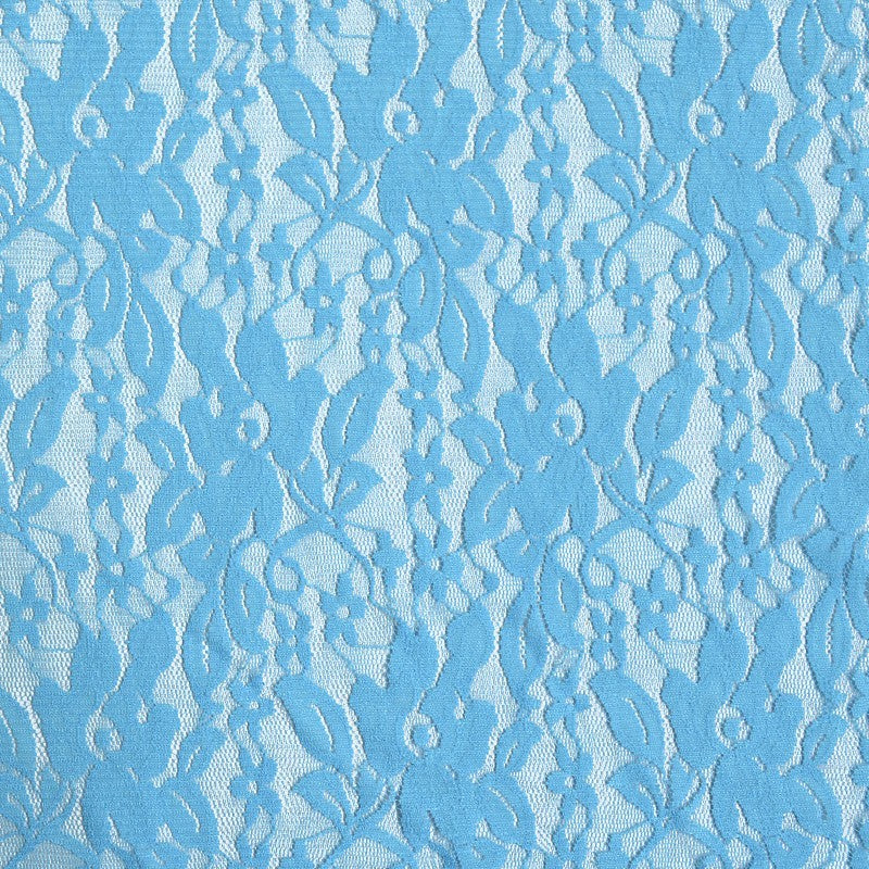 Elastic Lace Fabric Blue - Ribes y Casals