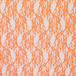 Elastic Lace Fabric Orange - Ribes y Casals