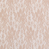 Elastic Lace Fabric Powder Pink - Ribes y Casals