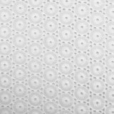 Tela Bordado Suizo Esferas Blanco - Ribes y Casals