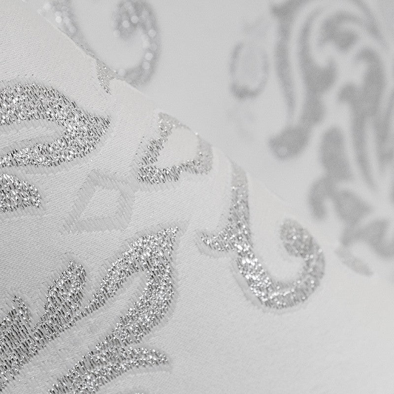 Lurex Brocade Flower Pearl - Ribes y Casals