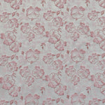Brocade Fabric Metallic Flower Rose - Ribes y Casals