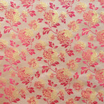 Brocade Fabric Flower Fuchsia - Ribes y Casals
