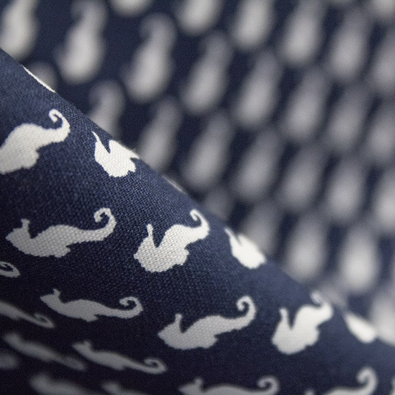 Shirt Fabric Seahorse White - Ribes y Casals