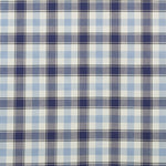 Shirt Fabric Checks Celeste Bicolor - Ribes y Casals