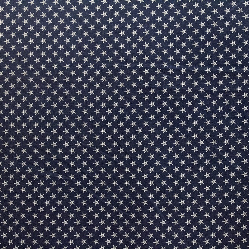 Shirt Fabric Stars White - Ribes y Casals