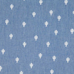 Chambray Fabric Cactus - Ribes y Casals