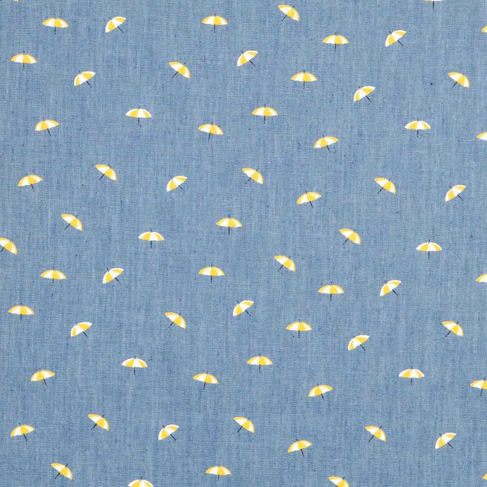 Chambray Fabric Umbrella Yellow - Ribes y Casals