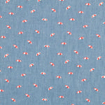 Chambray Fabric Red Umbrella - Ribes y Casals