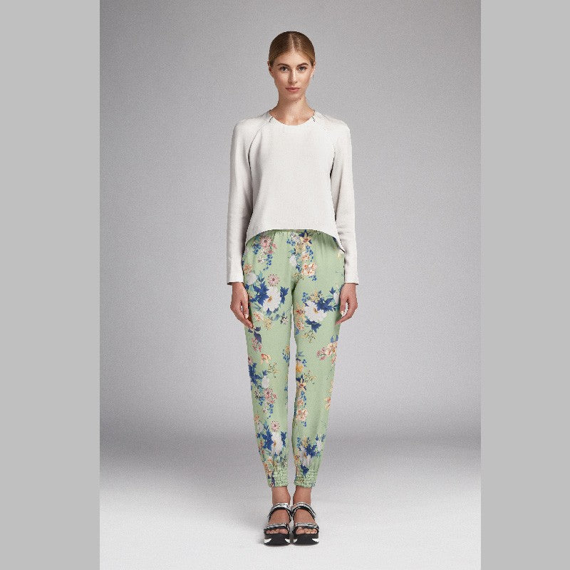 Charmeuse Kimono Green - Ribes y Casals