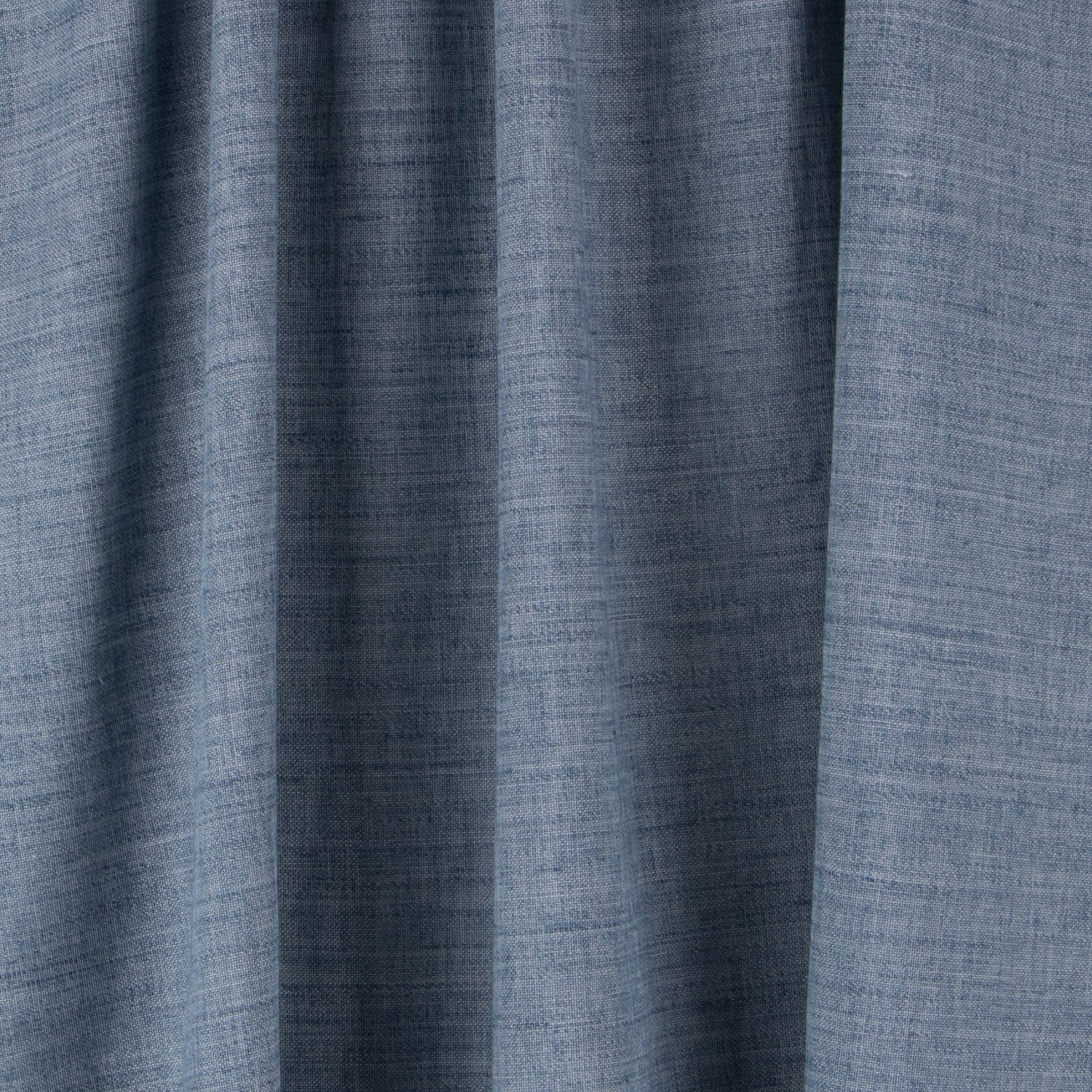 Blue Linen Weighted Curtain Fabric - Ribes y Casals