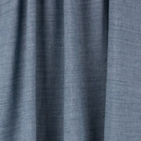 Blue Linen Weighted Curtain Fabric - Ribes y Casals