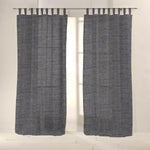 Black Linen Weighted Curtain Fabric - Ribes y Casals