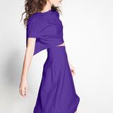 Crepe Fabric Purple - Ribes y Casals