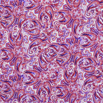 Tela Crepe Estampada Flor Pequeña Oriental Verde - Ribes y Casals