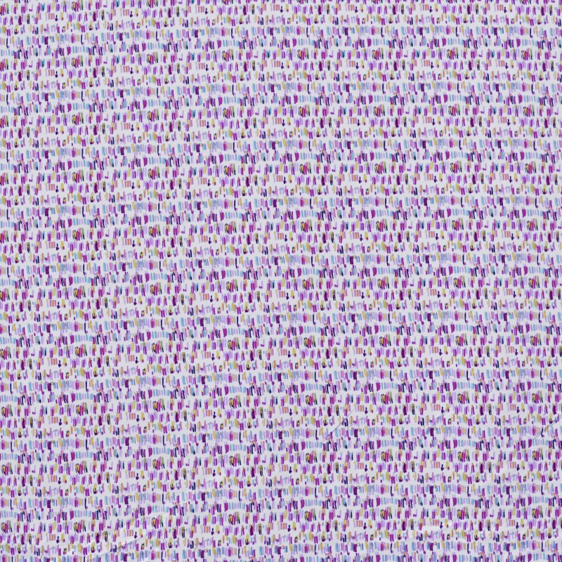 Tela Crepe Estampada Flor Pequeña Oriental Verde - Ribes y Casals