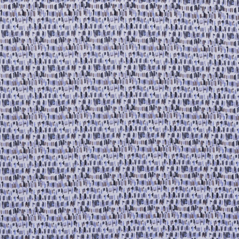 Tela Crepe Estampada Flor Pequeña Oriental Verde - Ribes y Casals