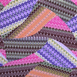 Tela Crepe Estampada Flor Pequeña Oriental Verde - Ribes y Casals