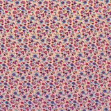 Tela Crepe Estampada Flor Pequeña Oriental Verde - Ribes y Casals