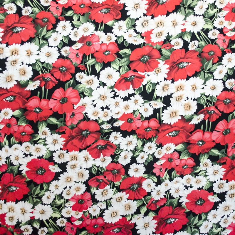 Crepe Flowers Poppy Red - Ribes y Casals