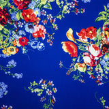 Crepe Flowers Branch Blue - Ribes y Casals