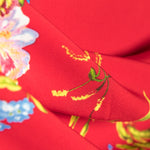 Crepe Flowers Branch Red - Ribes y Casals