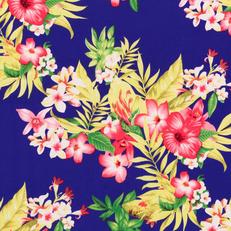 Crepe Flowers Tropical Blue - Ribes y Casals