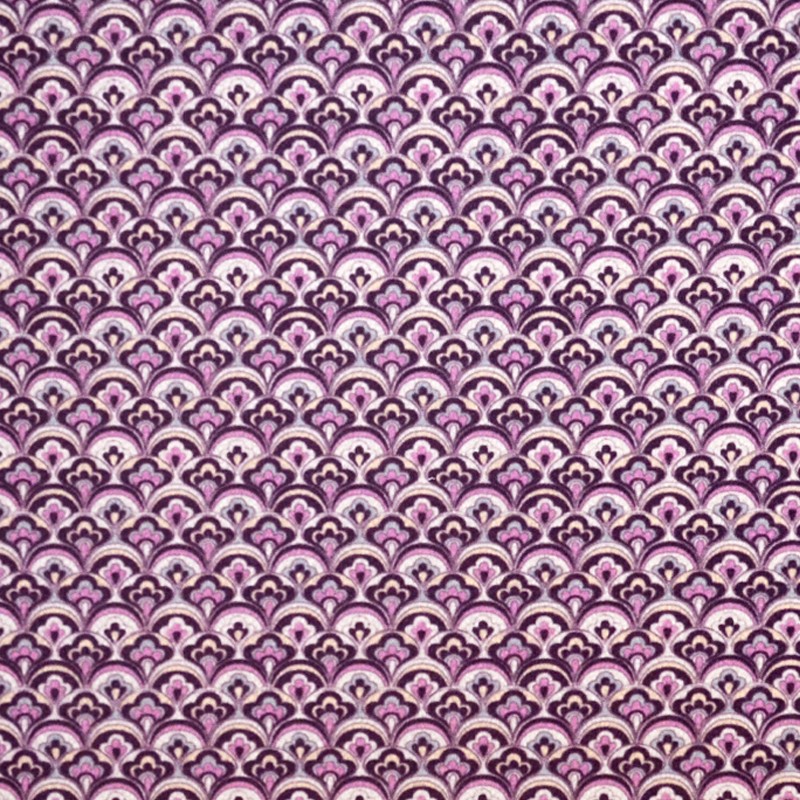 Crepe Geometric Pink - Ribes y Casals