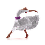 Crepe Cyclamen Polka Dots 7 mm - Ribes y Casals