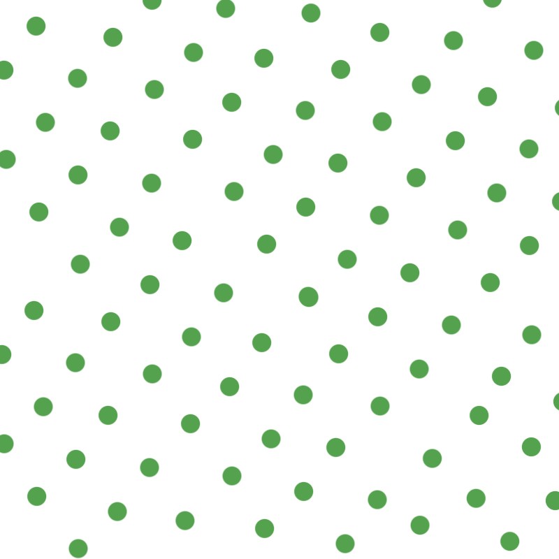 Crepe Green Polka Dots 7 mm - Ribes y Casals
