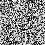 Morroccan Crepe Flowers Black - Ribes y Casals