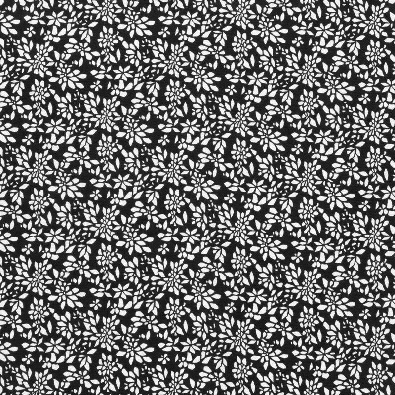 Morroccan Crepe Petals Black - Ribes y Casals