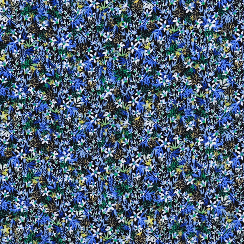 Morroccan Crepe Tropical Blue - Ribes y Casals