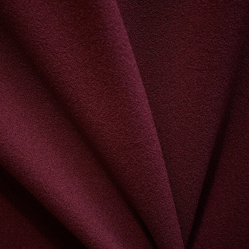 Crêpe Neoprene Knit Fabric Maroon - Ribes y Casals