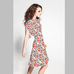 Crepe Fabric New Liberty Red - Ribes y Casals