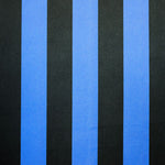 Tela Crepe Franjas Azul - Ribes y Casals