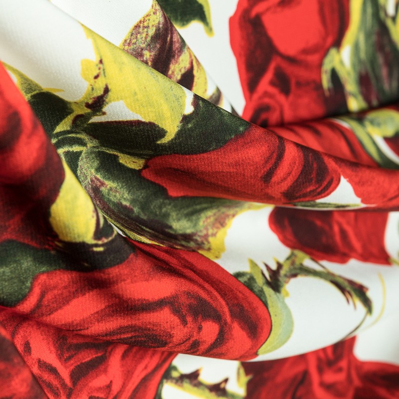 Crepe Roses White - Ribes y Casals