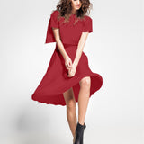 Crepe Fabric Dark Ruby - Ribes y Casals