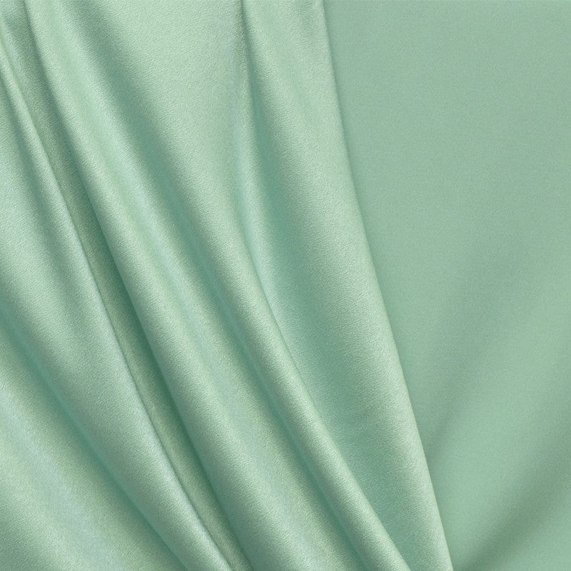 Crepe Satiny Fabric Aqua - Ribes y Casals