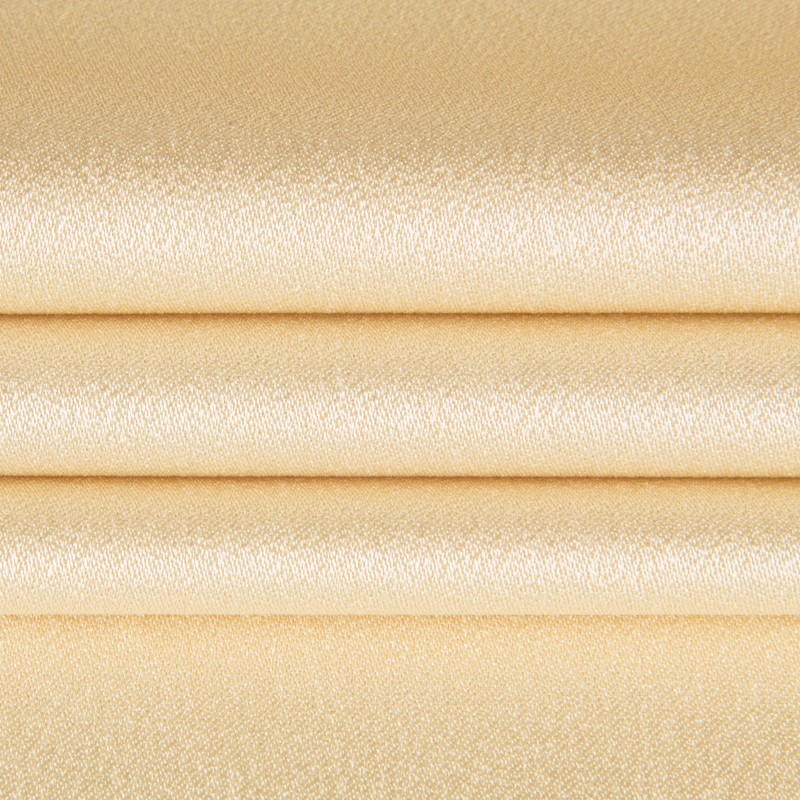 Crepe Satiny Fabric Light Yellow - Ribes y Casals