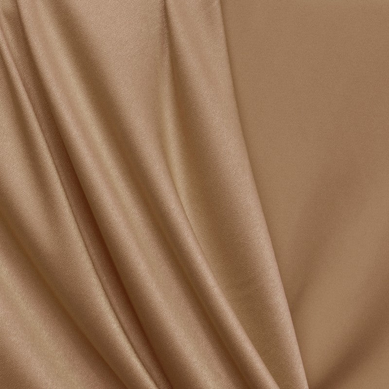 Satin Crêpe Fabric Clay - Ribes y Casals