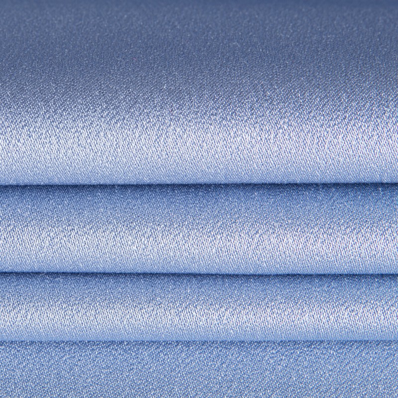 Crepe Satiny Fabric Lavender Blue - Ribes y Casals