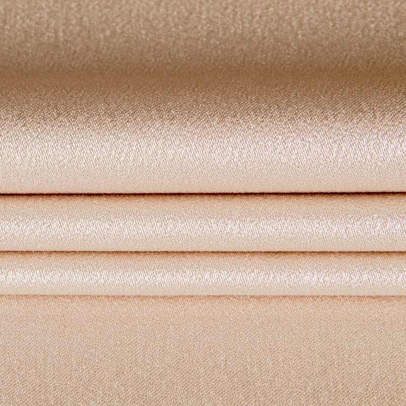 Crepe Satiny Fabric Beige Light - Ribes y Casals