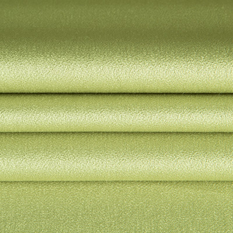 Crepe Satiny Fabric Golden Green - Ribes y Casals