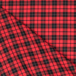 Scottish Check Fabric Red - Ribes y Casals