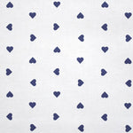 Cotton Fabric Hearts Blue - Ribes y Casals