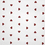 Cotton Fabric Hearts Red - Ribes y Casals