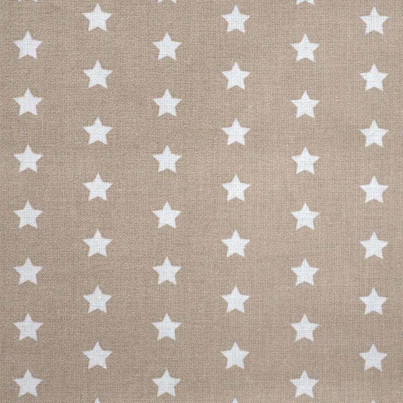 Cotton Fabric Stars Camel Background - Ribes y Casals