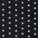 Cotton Fabric Stars Black Background - Ribes y Casals