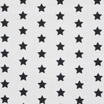 Cotton Fabric Stars Black - Ribes y Casals